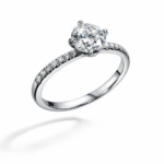 Anello solitario in argento 925 Vip Luxury