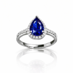 Anello Goccia Argento 925%