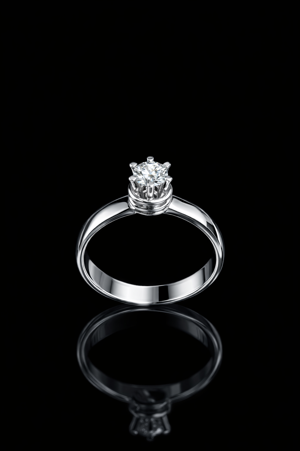 92C31F84-EA50-4DBE-9CF3-83AC0B954AAF Anello solitario diamanti - immagine 1