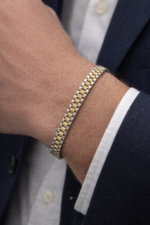 Bracciale uomo maglia Jubilee president in oro 750% 18kt - immagine 2